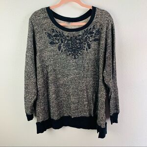 Avenue Embellished Sweatshirt‎